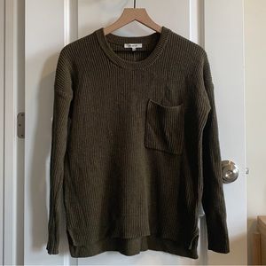 Madewell Sweater w/ pocket